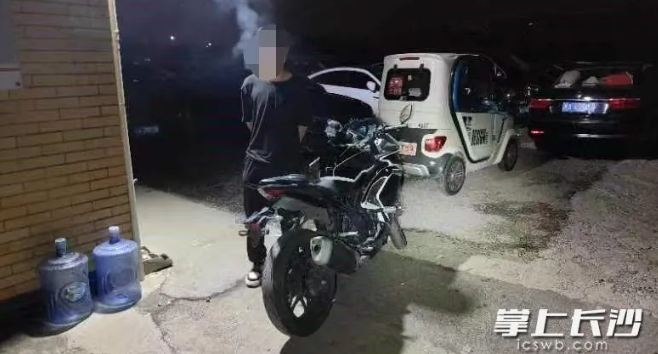 酒后開摩托也涉嫌酒駕！長沙交警：不要心存僥幸